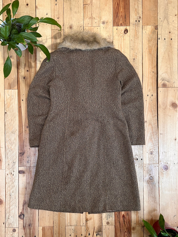 Morgan De Toi Vintage Faux Fur Coat | Uk 10/12