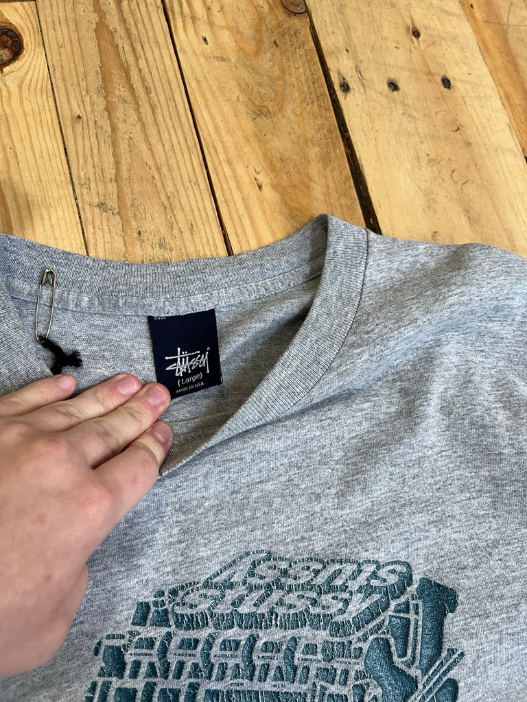 Stussy 90s Single Stitch Graphic T-Shirt | L