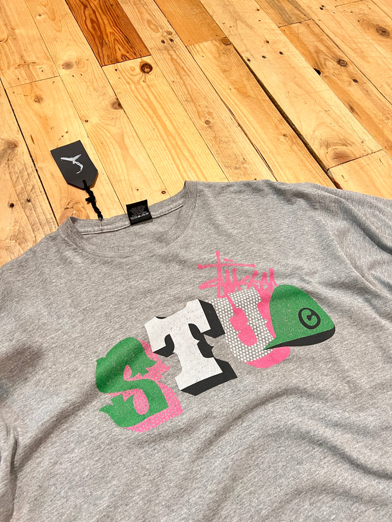 Stussy Early 00s “Stu C” Graphic T-Shirt | XL