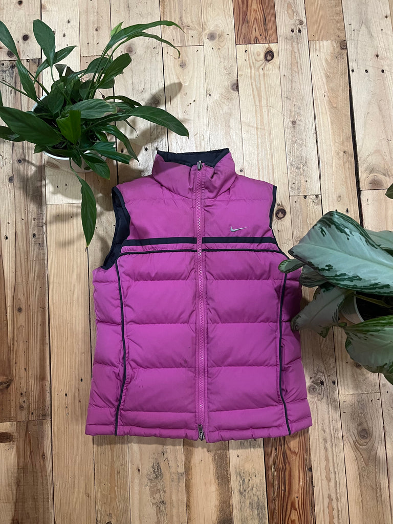 Nike Early 00’s Vintage Reversible Puffer Gilet | S