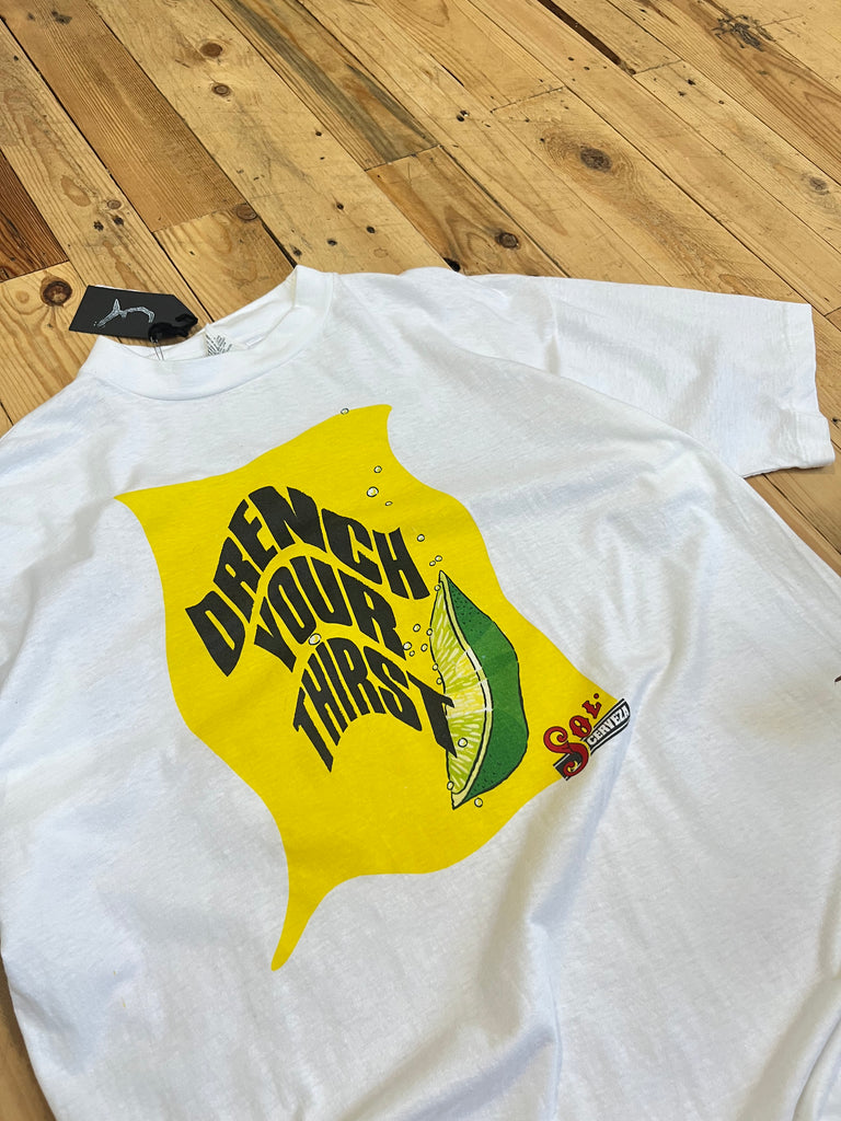 Vintage 90s Sol “Drench Your Thirst” Single Stitch T-Shirt | XL
